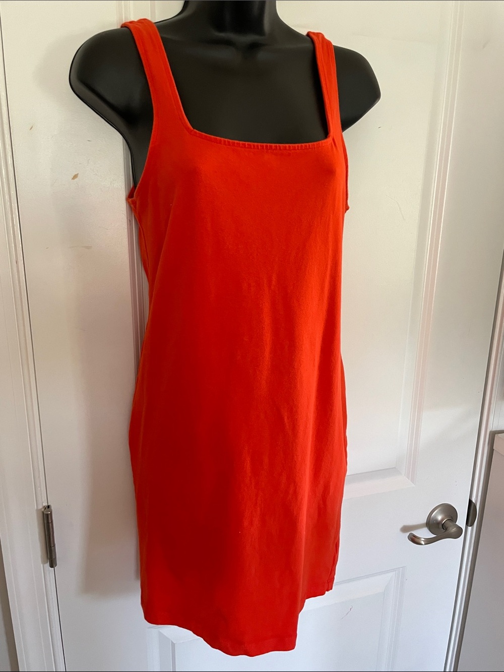 Wild Fable Orange Cotton Mini Dress